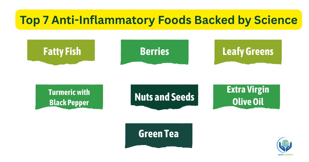 Top 7 Anti-Inflammatory Foods Backed by Science – USA Guide 2025 1 Anti-Inflammatory Foods