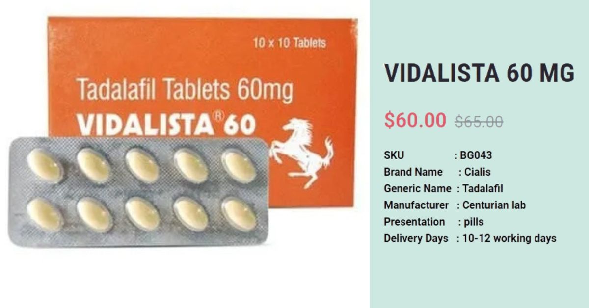 Vidalista 60 mg